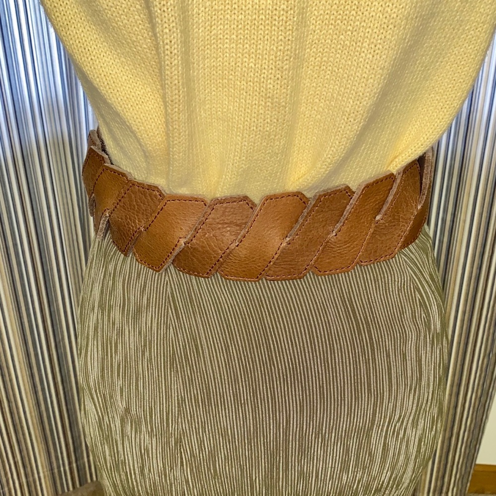 Vintage Leather Belt by Saddler